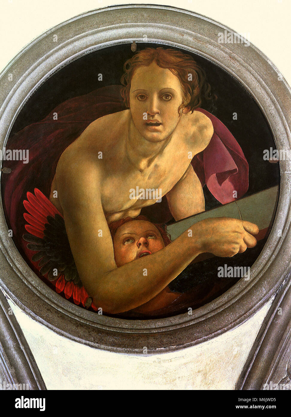 San Matteo, Pontormo, Jacopo da, 1528. Foto Stock