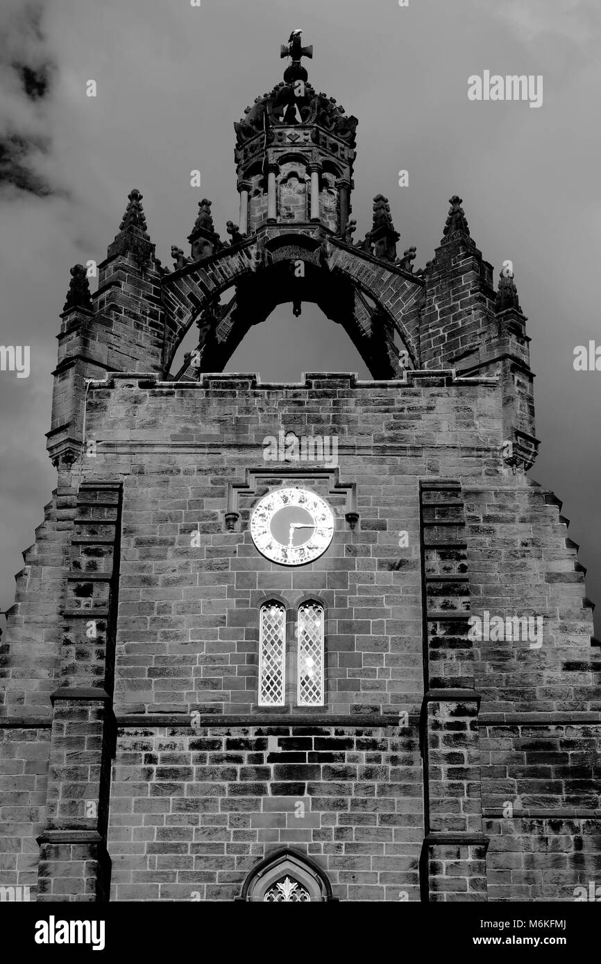 Cappella del King's College. Centro storico medievale palazzo gotico. Università di Aberdeen. La Scozia, Regno Unito Foto Stock