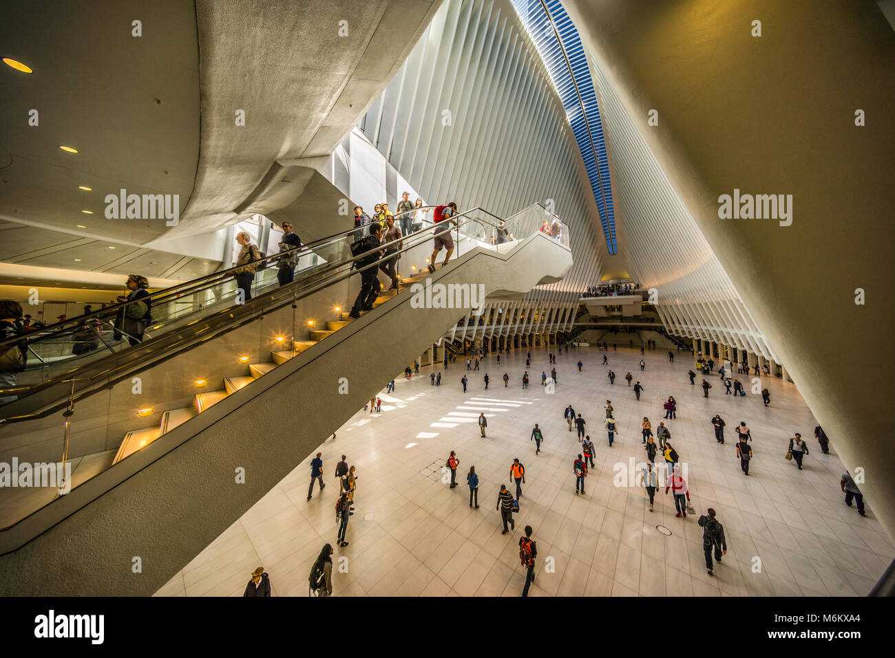 World Trade Center station (percorso) Manhattan   New York New York, Stati Uniti d'America Foto Stock