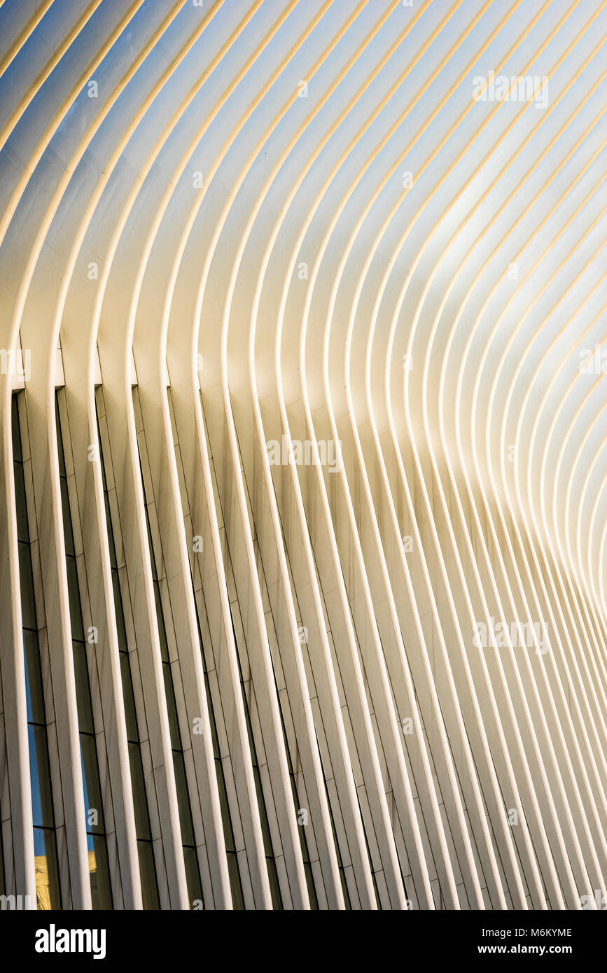 World Trade Center station (percorso) Manhattan   New York New York, Stati Uniti d'America Foto Stock