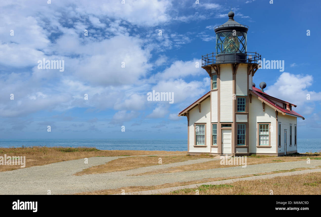 Punto Cabrillo Light Station State Historic Park, Mendocino County, California. Foto Stock