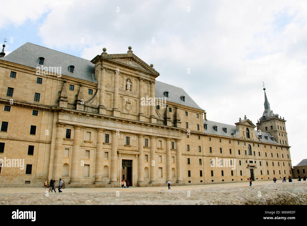La sede reale di San Lorenzo de El Escorial è una storica residenza del Re di Spagna, Foto Stock