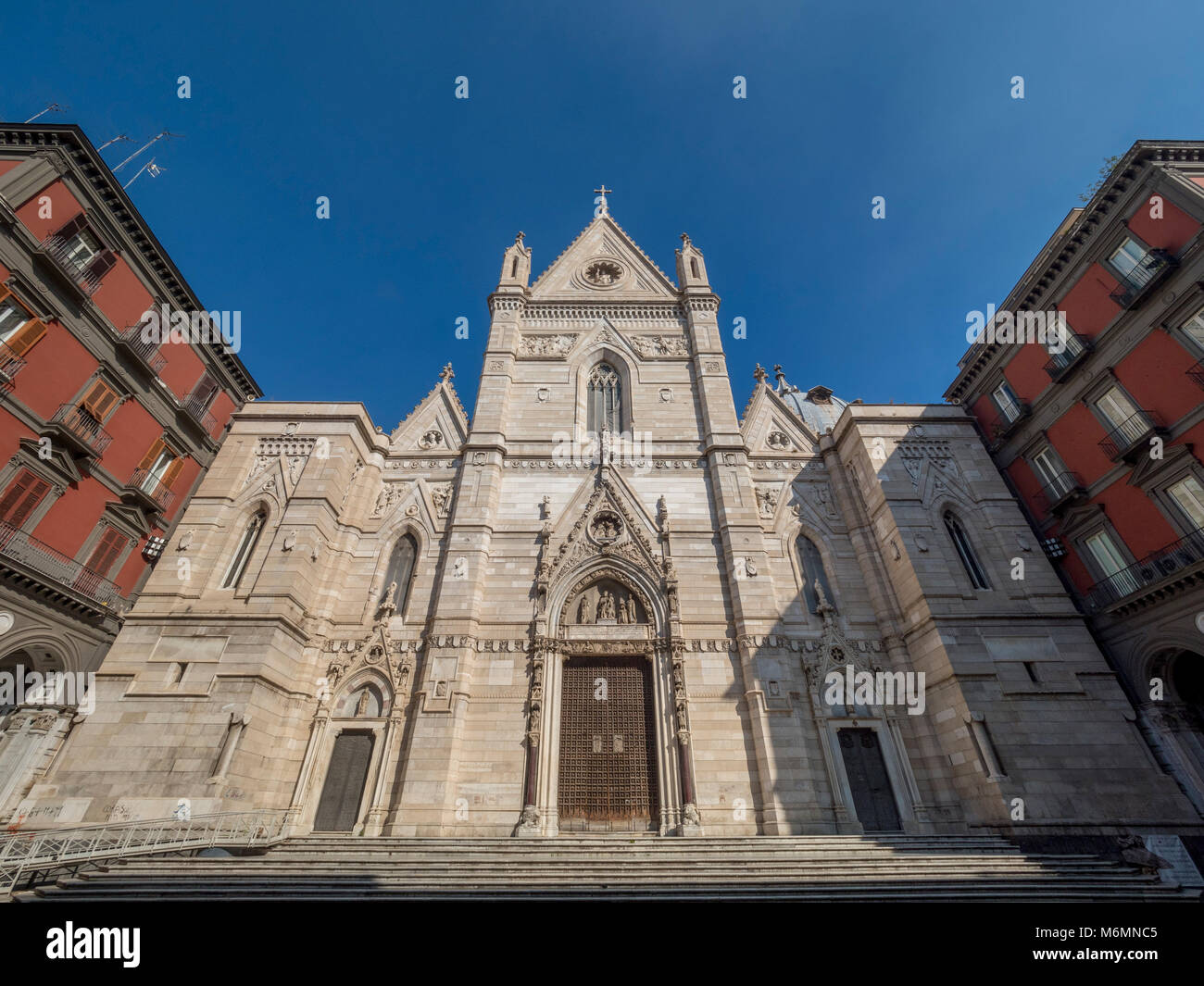 Duomo di Napoli, Italia Foto Stock