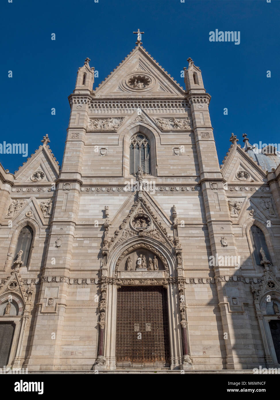Duomo di Napoli, Italia Foto Stock