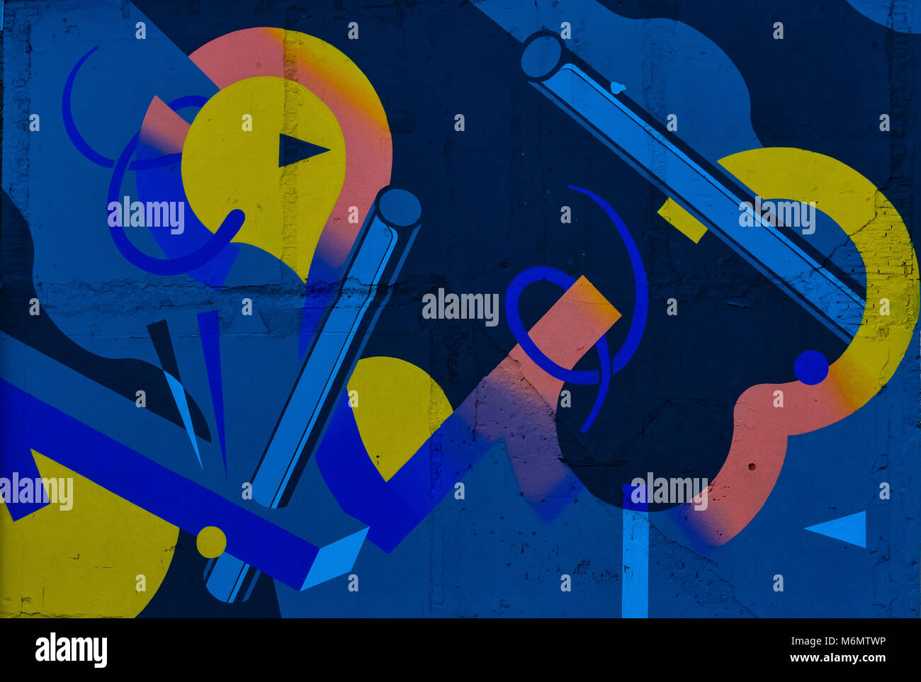 Arte di strada a Breda Foto Stock
