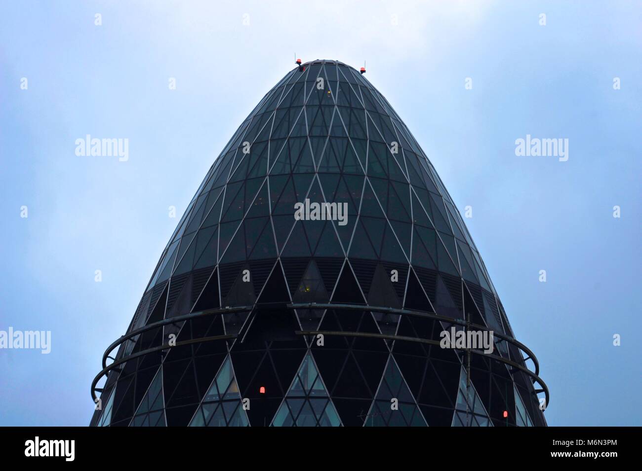 Londra il cielo di raschiatori e dello skyline di modifica Foto Stock