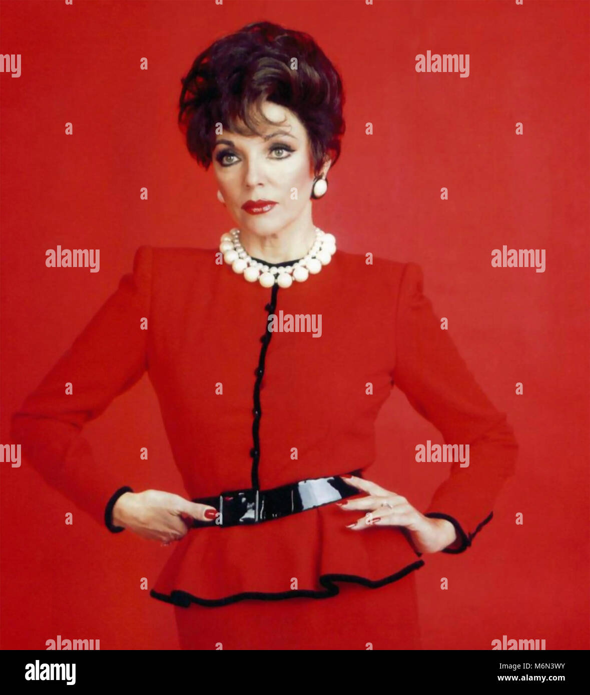 Dynasty actress joan collins immagini e fotografie stock ad alta  risoluzione - Alamy