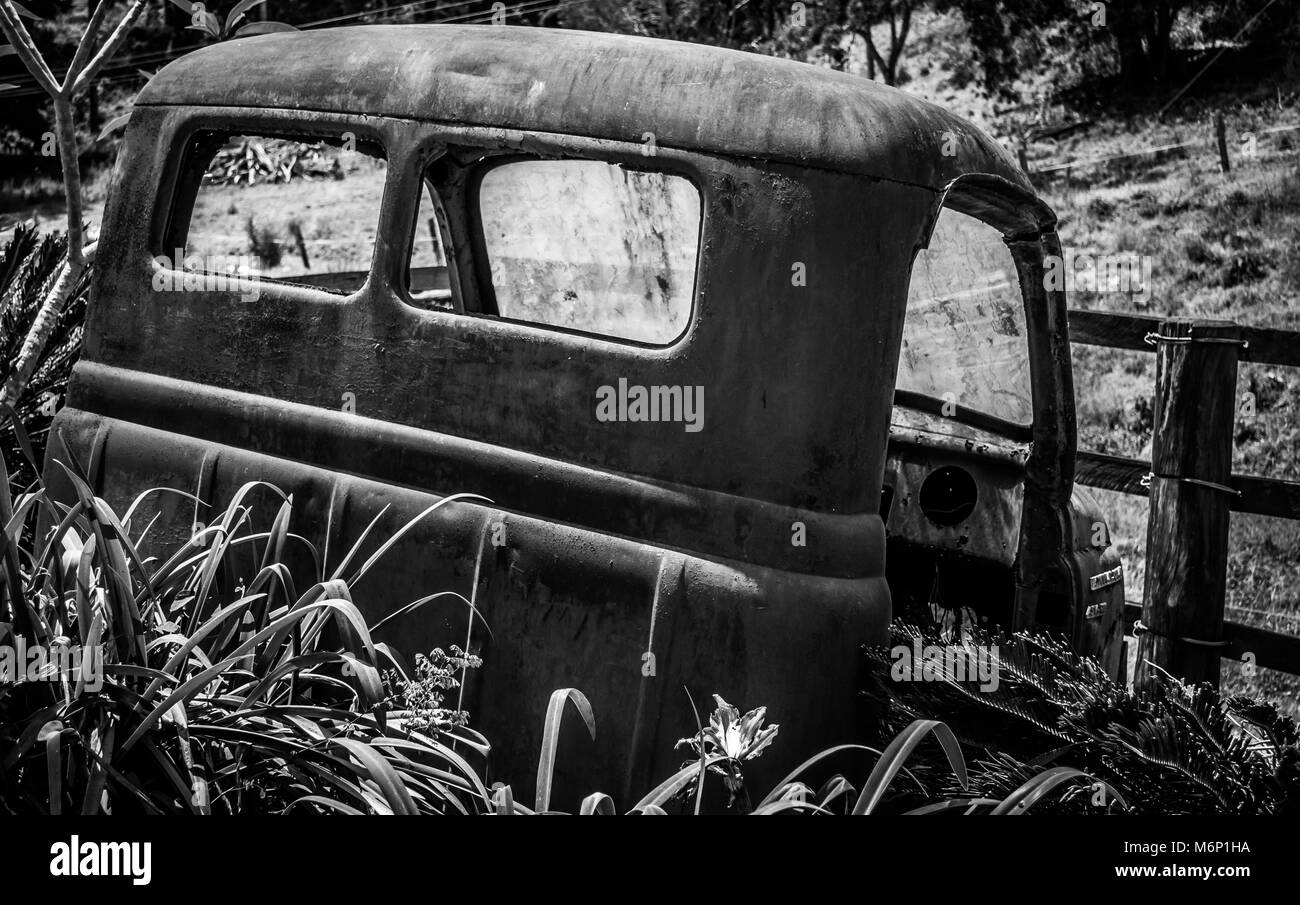"Carrozzeria necessita di attenzione" Foto Stock