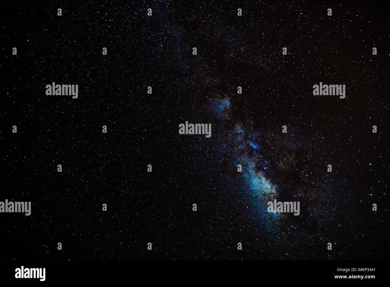 Astronomica reale le foto scattate utilizzando la fotocamera è un open stelle cluster noto come praesepe Foto Stock