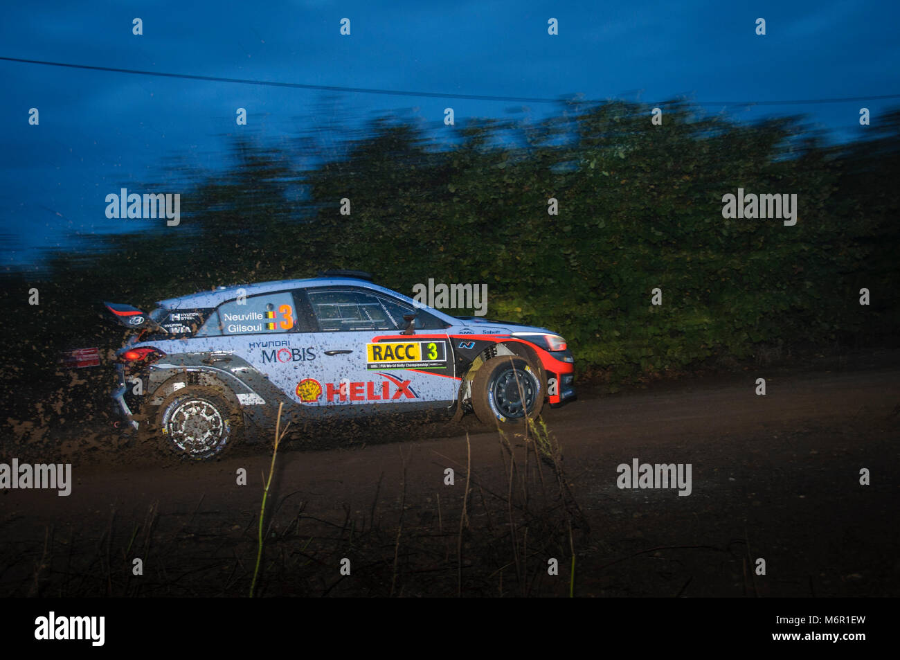 Rally RACC Catalunya Costa Dorada Foto Stock