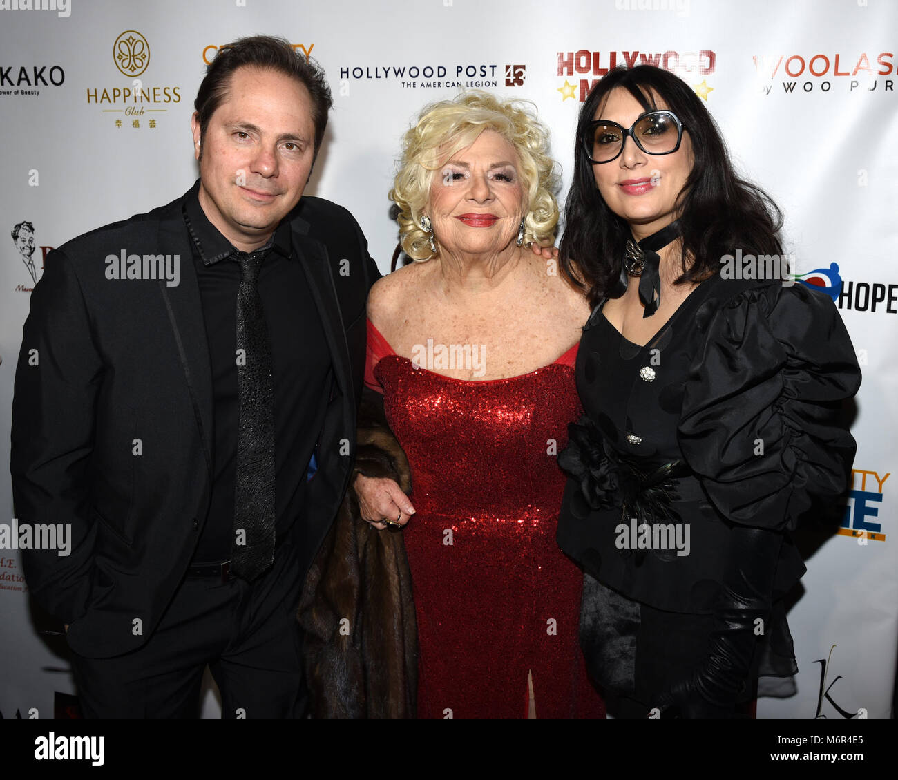Hollywood, Stati Uniti d'America. 04 Mar, 2018. Gabriel Bologna e Renee Taylor partecipa alla terza edizione Roger Neal stile Hollywood Oscar Visualizzazione Black Tie la Cena di Gala e Roger Neal regalo stile suite presso il Museo di Hollywood Museum il 4 marzo 2018. Credito: la foto di accesso/Alamy Live News Foto Stock