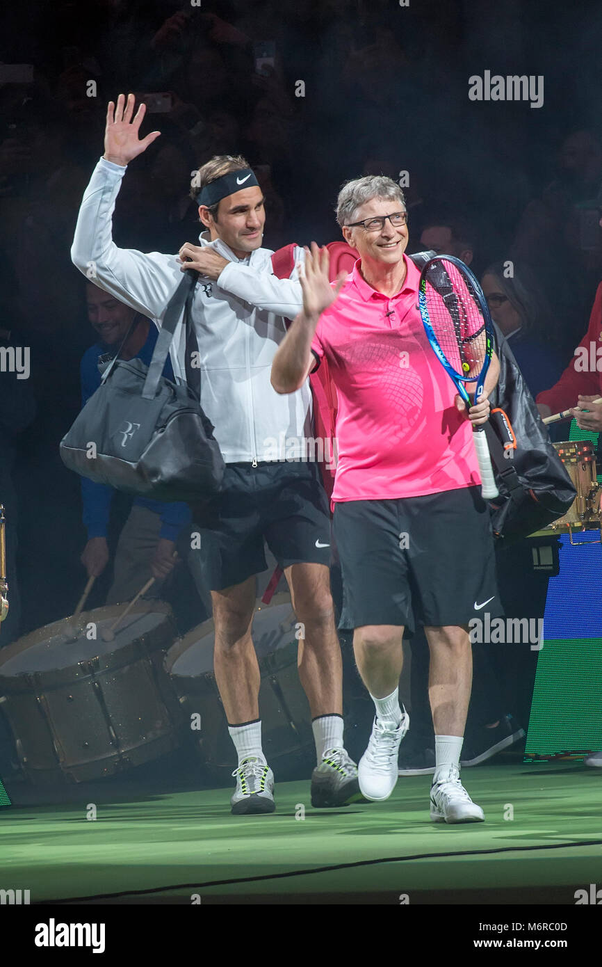 Bill gates e roger federer immagini e fotografie stock ad alta risoluzione  - Alamy