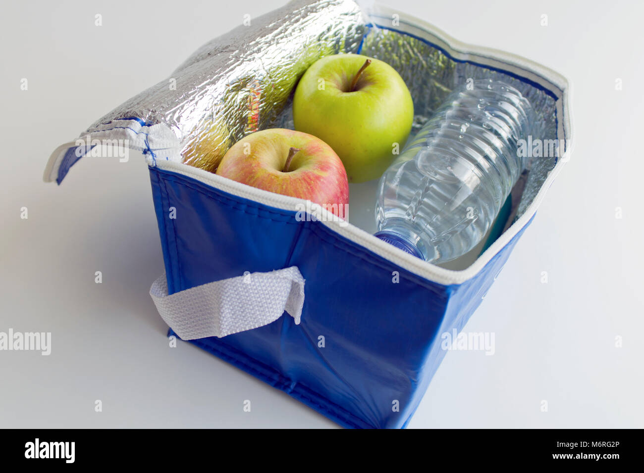 Isolato di scatola di pranzo Foto Stock