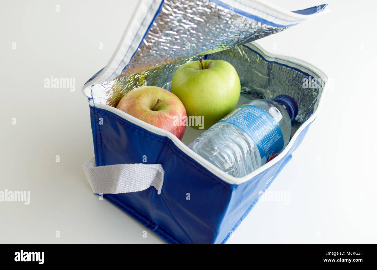 Isolato di scatola di pranzo Foto Stock
