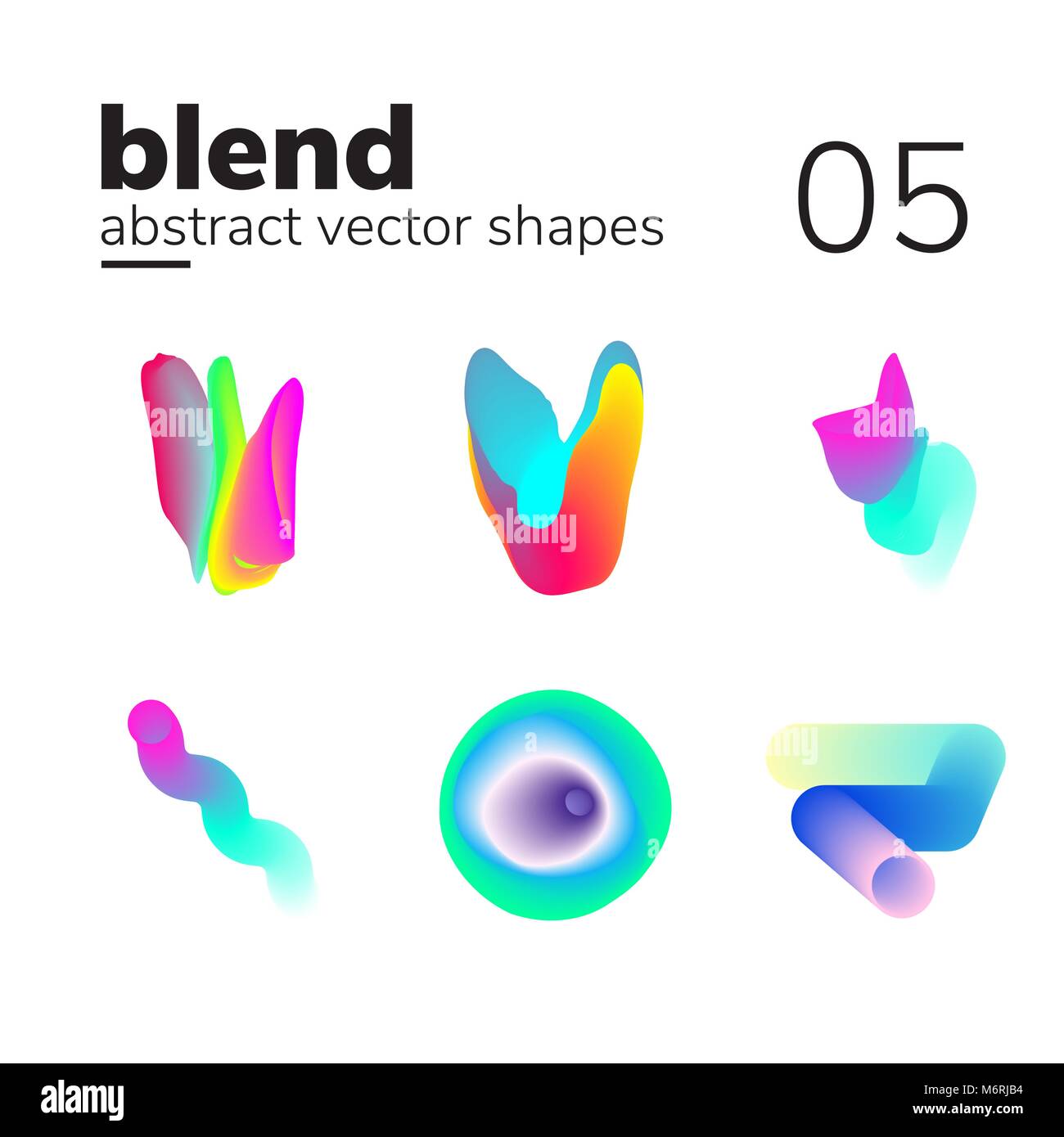 Abstract forma caotica forma per il tuo design Illustrazione Vettoriale