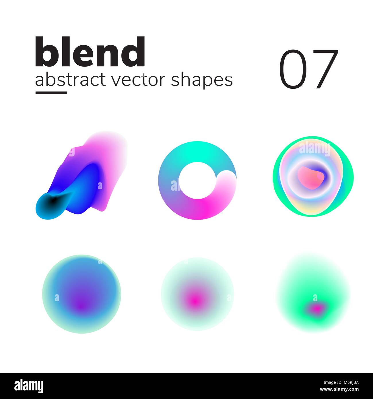 Abstract forma caotica forma per il tuo design Illustrazione Vettoriale