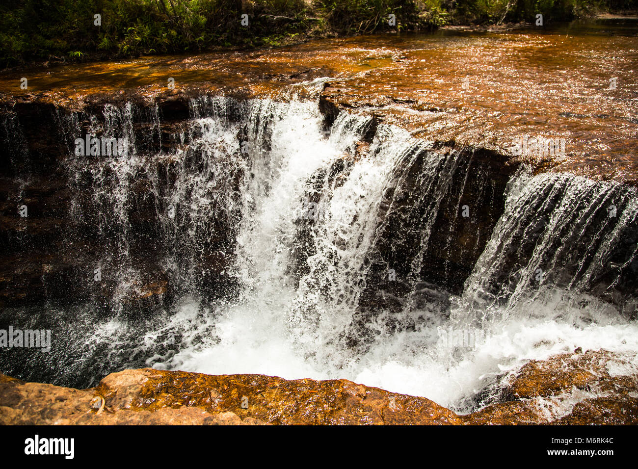 Flussi di acqua in Cape York Australia Foto Stock