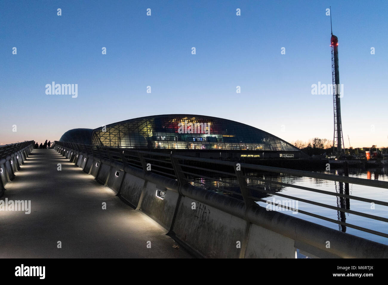 Il Glasgow Science Centre. Foto Stock
