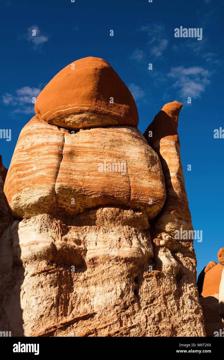 Rocce colorate, Blue Canyon, Hopi Indian Reservation, Arizona Foto Stock