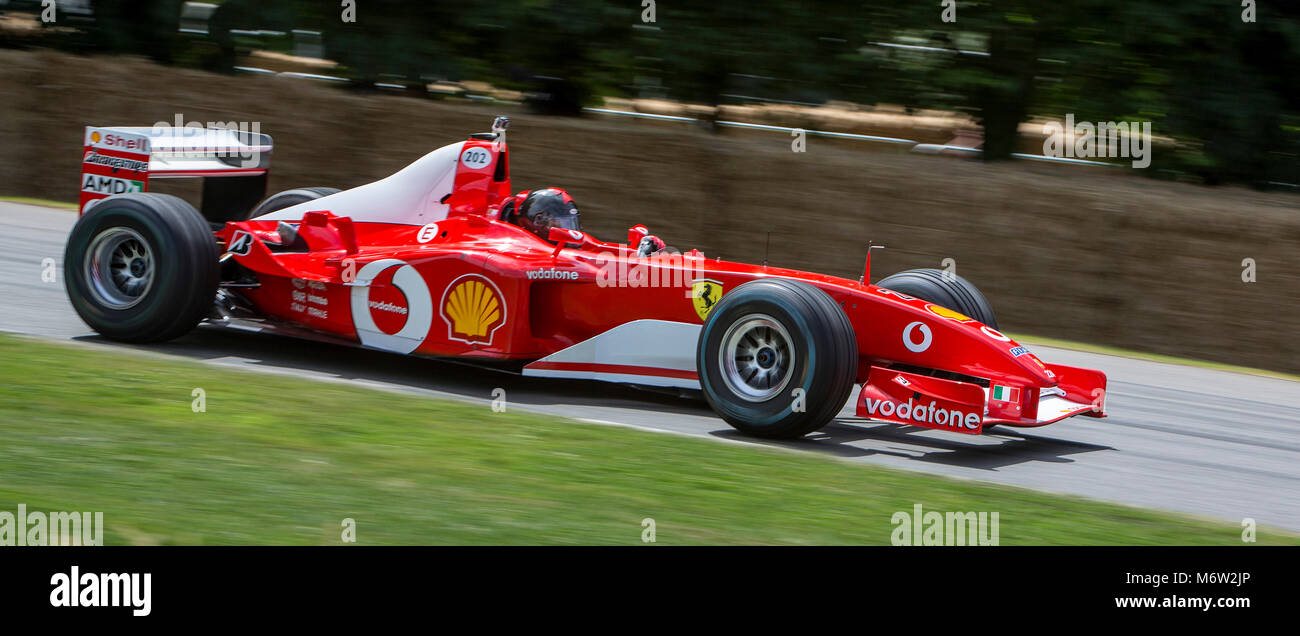 Goodwood Festival of Speed celebra 70 anni di Ferrari nel 2017 - Foto Stock