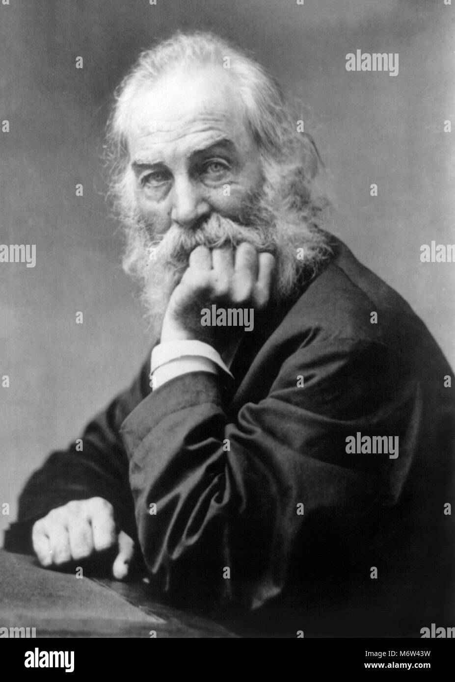 Walt Whitman (1819-1892) Foto Stock