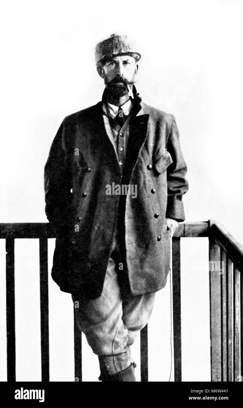 Percy Fawcett (1867-c.1925). Ritratto del British archeologo e explorer, il tenente colonnello Percival Harrison Fawcett, prese nel 1911 Foto Stock