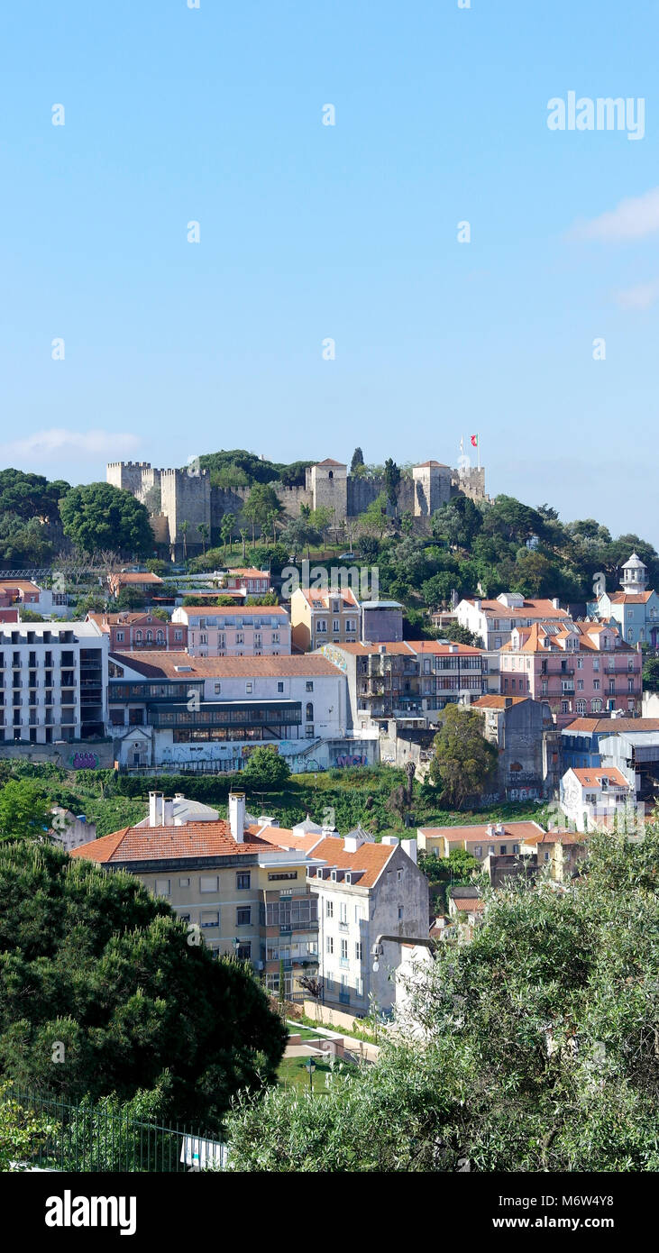 Baixa, Lisbona, Portogallo Foto Stock