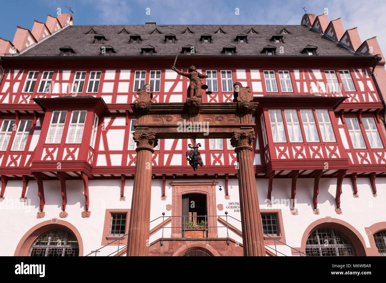 Goldschmiedehaus, Hanau, Assia, Deutschland, Europa Foto Stock