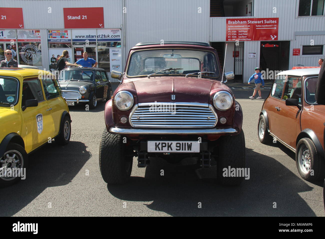 Mini Festival a Brands Hatch Giugno 2015 Foto Stock