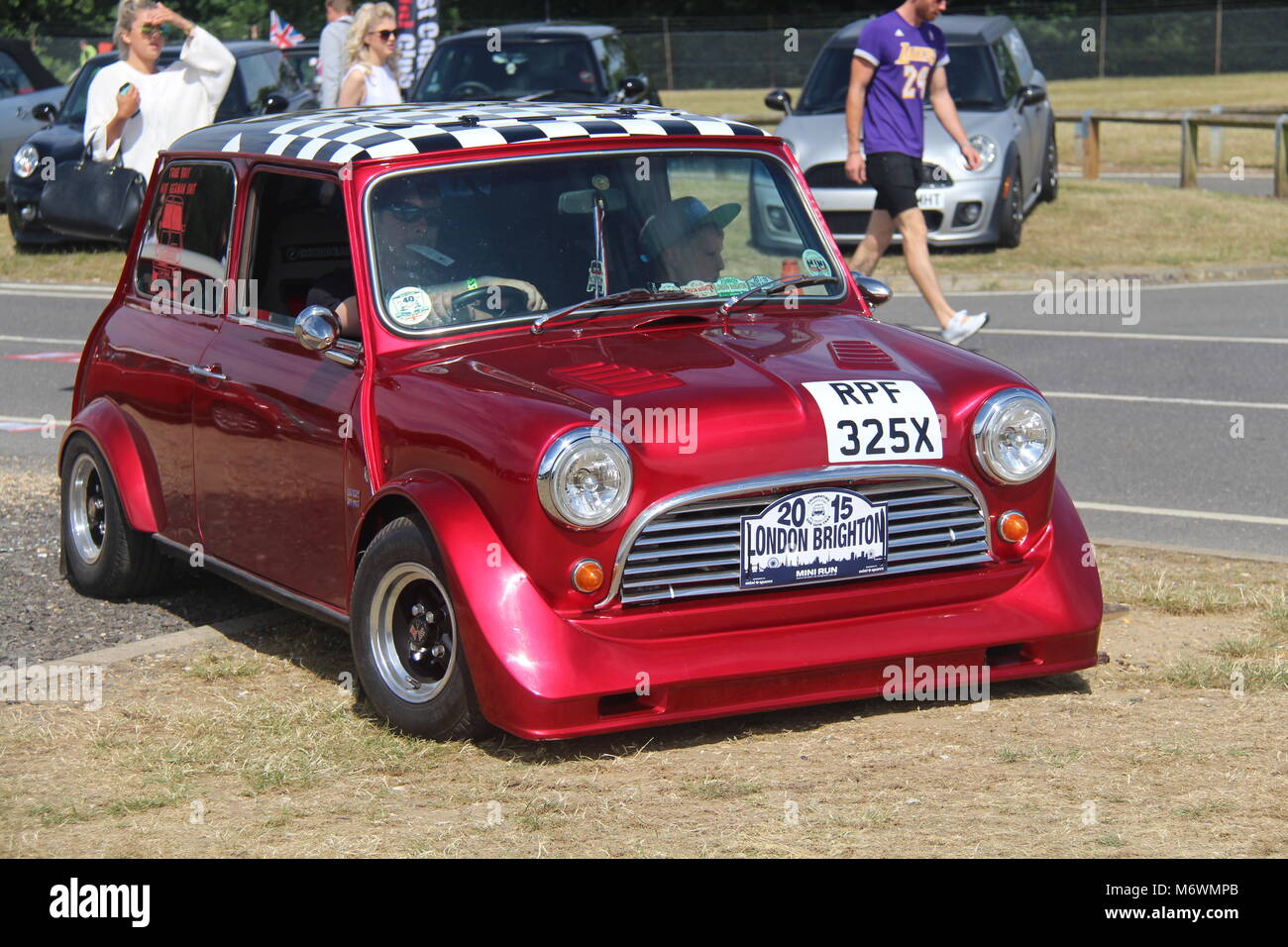 Mini Festival a Brands Hatch Giugno 2015 Foto Stock