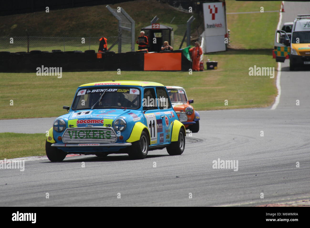 Mini Festival a Brands Hatch Giugno 2015 Foto Stock