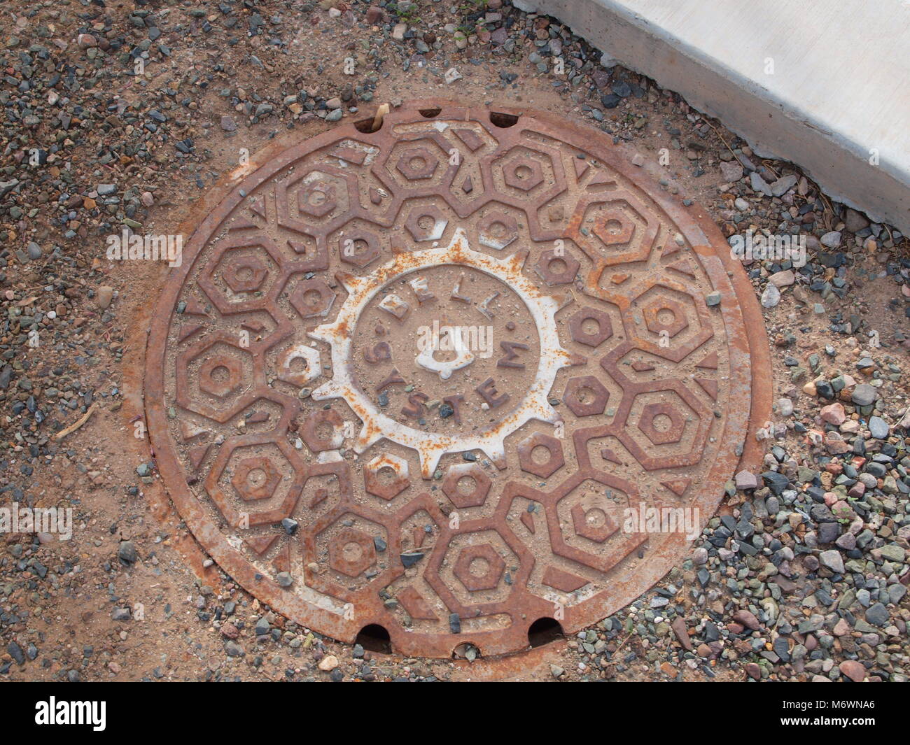 Il vecchio sistema a campana denominata chiusino in Firenze, Arizona Foto Stock