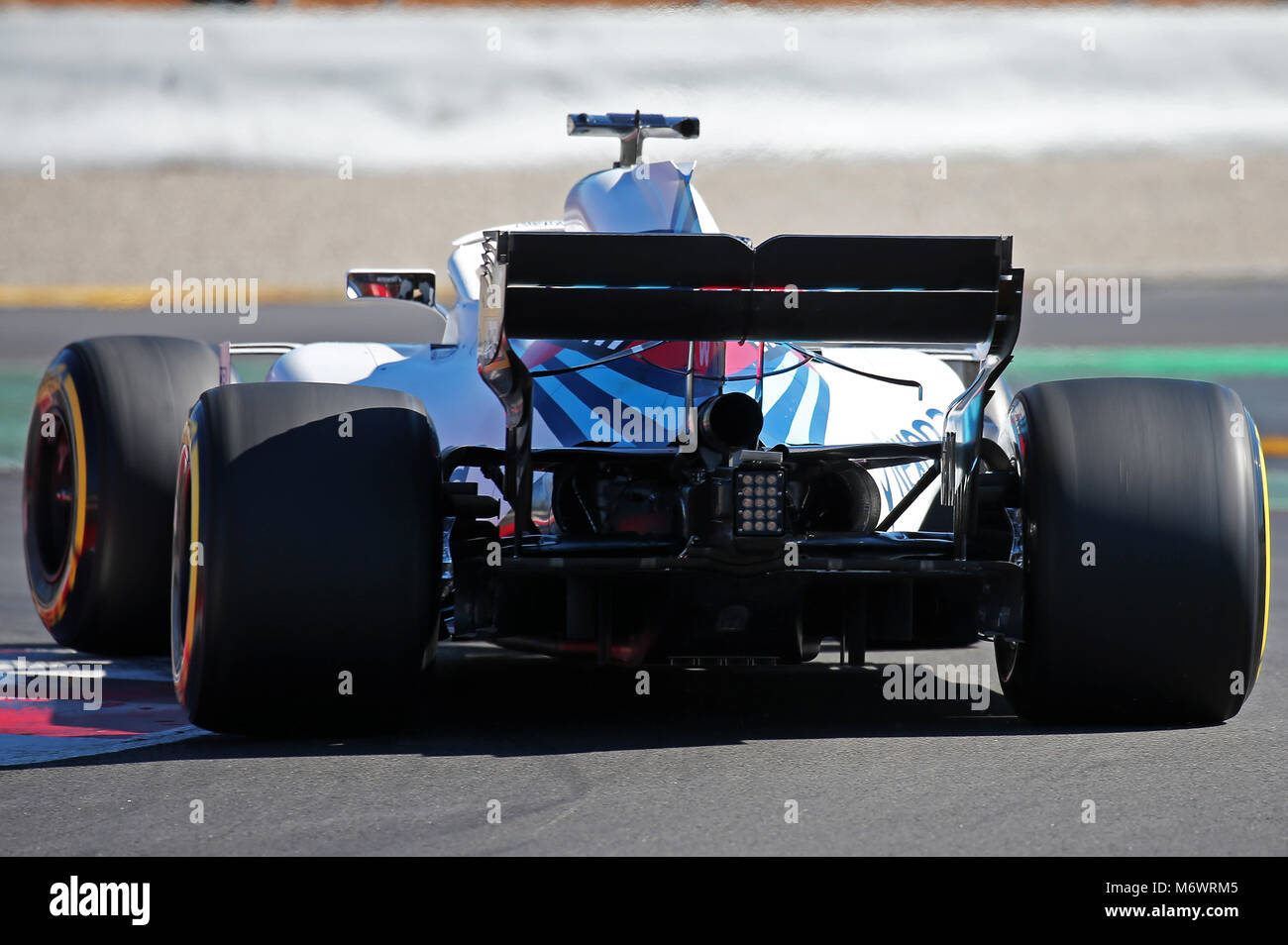 La Williams di Sergey Sirotkin durante le prove sul circuito di Barcelona-Catalunya, il 06 marzo 2018, a Barcellona, Spagna. Foto Stock La Williams di Sergey Sirotkin durante le prove sul circuito di Barcelona-Catalunya, il 06 marzo 2018, a Barcellona, Spagna. Foto Stock