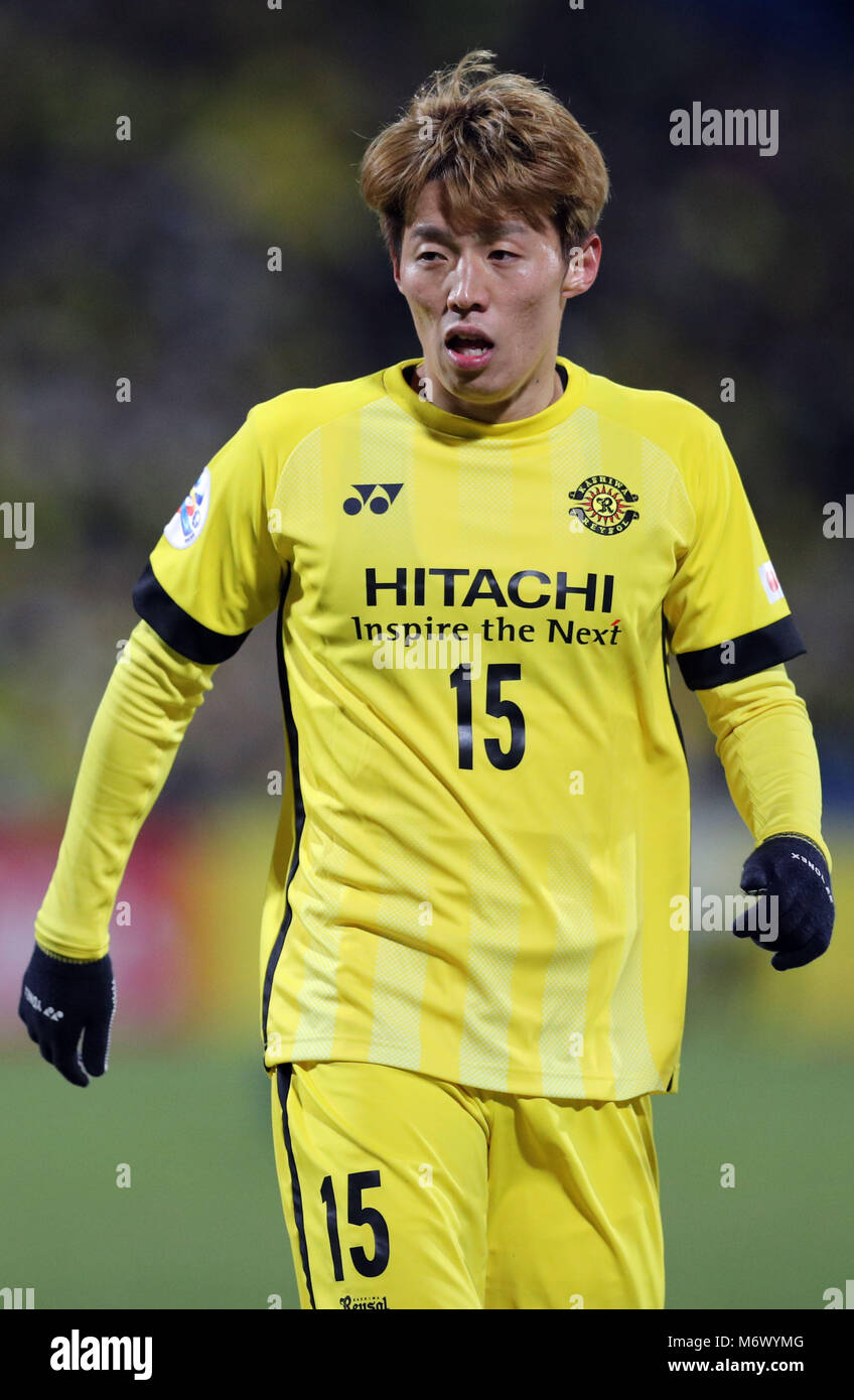 Chiba, Giappone. 06 Mar, 2018. Kim Bo Kyung (Reysol) Calcio/Calcetto : AFC Champions League Gruppo E CORRISPONDENZA TRA Kashiwa Reysol 1-0 Kitchee presso Hitachi Kashiwa Stadium di Chiba, Giappone . Credito: AFLO/Alamy Live News Foto Stock