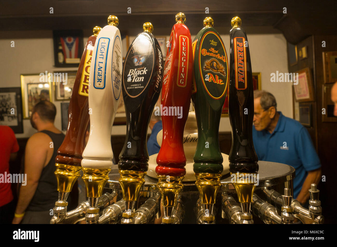Yuengling brewery factory tour Pottsville, PA Foto Stock