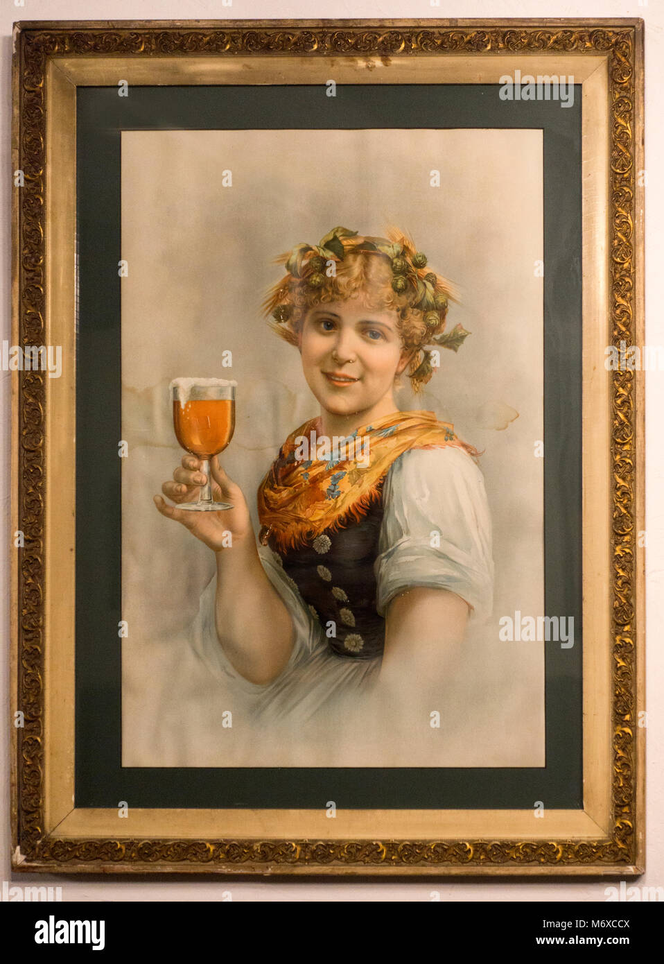 Yuengling brewery factory tour Pottsville, PA Foto Stock