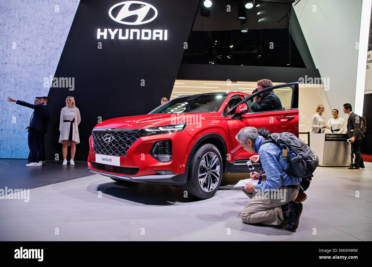 Hyundai Santa Fe Foto Stock