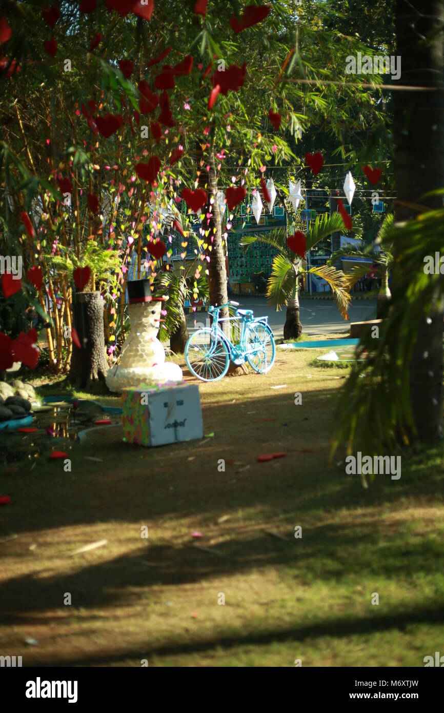 Opere d'arte da studenti, smilies Foto Stock