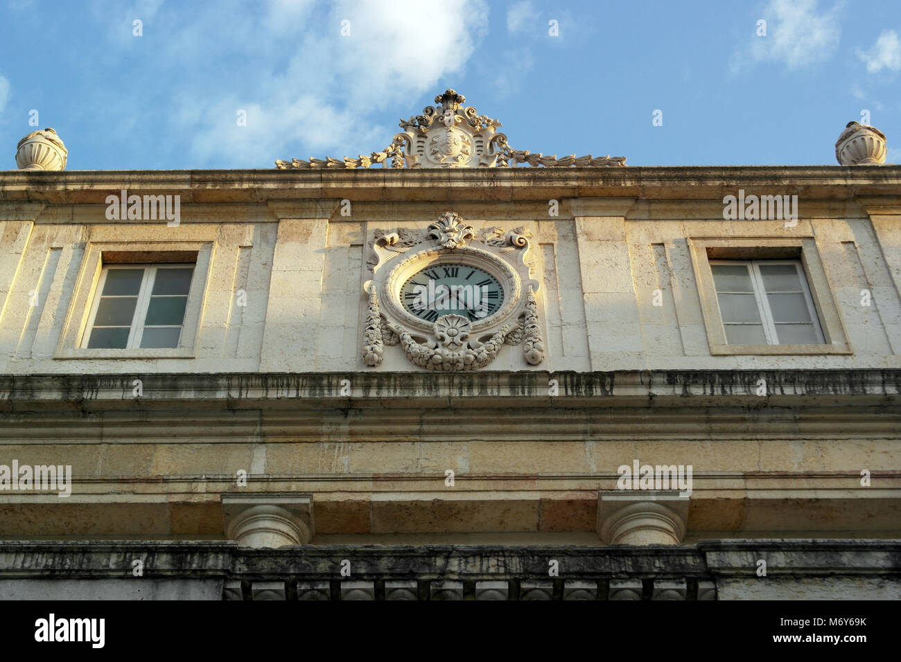 Teatro Sao Carlos, Lisbona, Portogallo Foto Stock