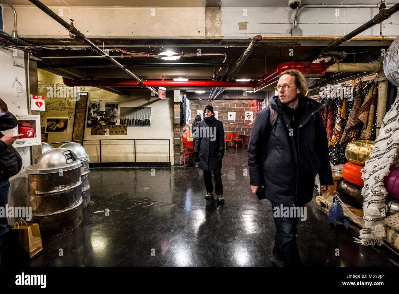 New York West Side, Mercato Chelsea Foto Stock