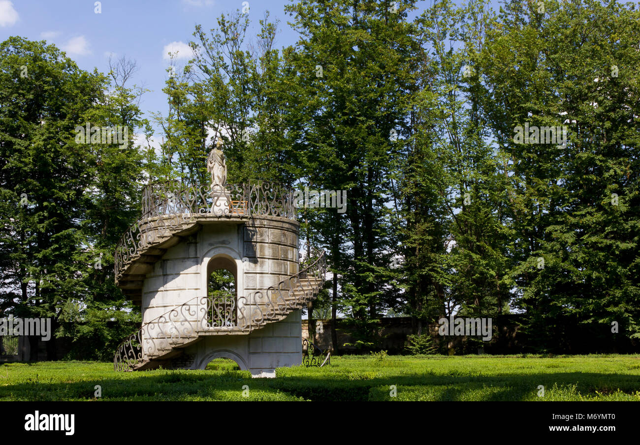 A Villa Pisani park, nella regione del Veneto, Italia Foto Stock