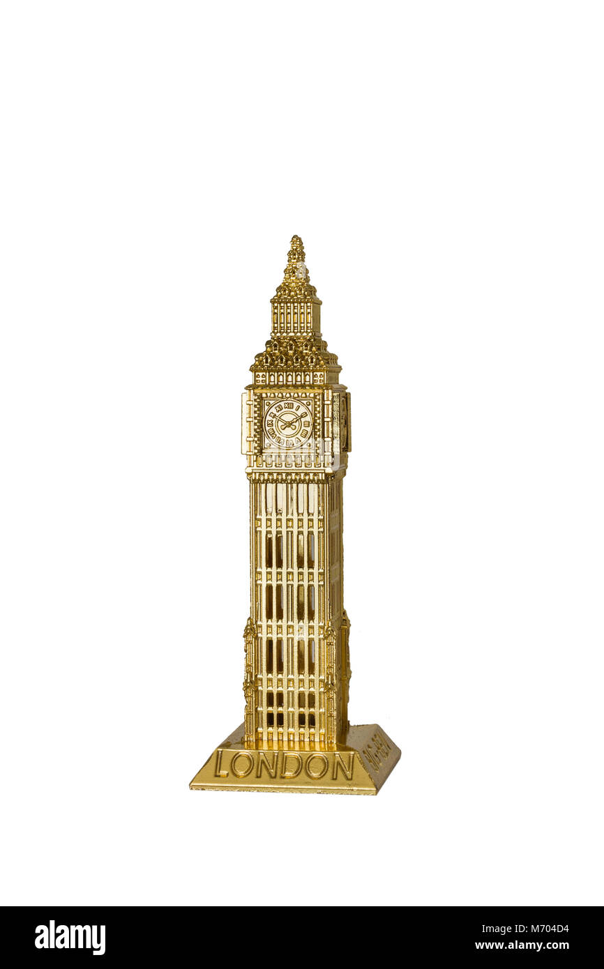 La riproduzione del Big Ben per i turisti Foto Stock