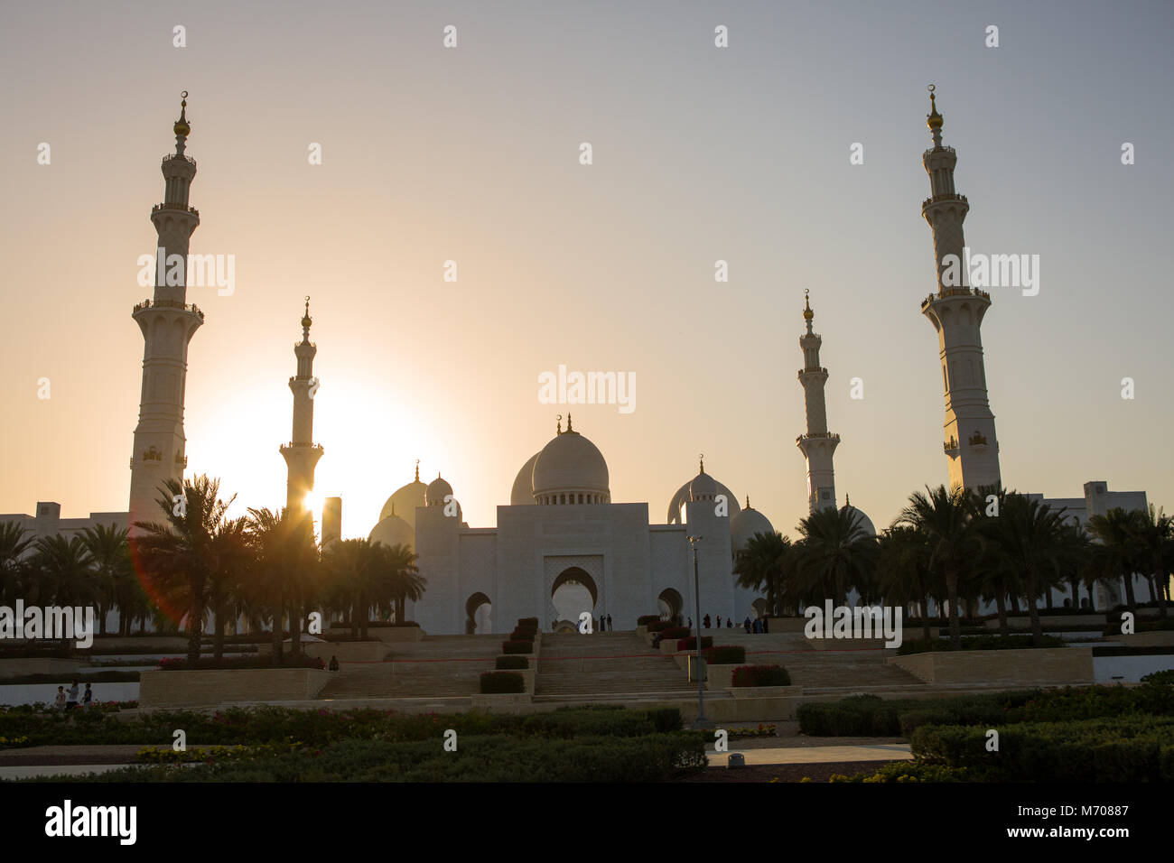 Città di Abu Dhabi Foto Stock