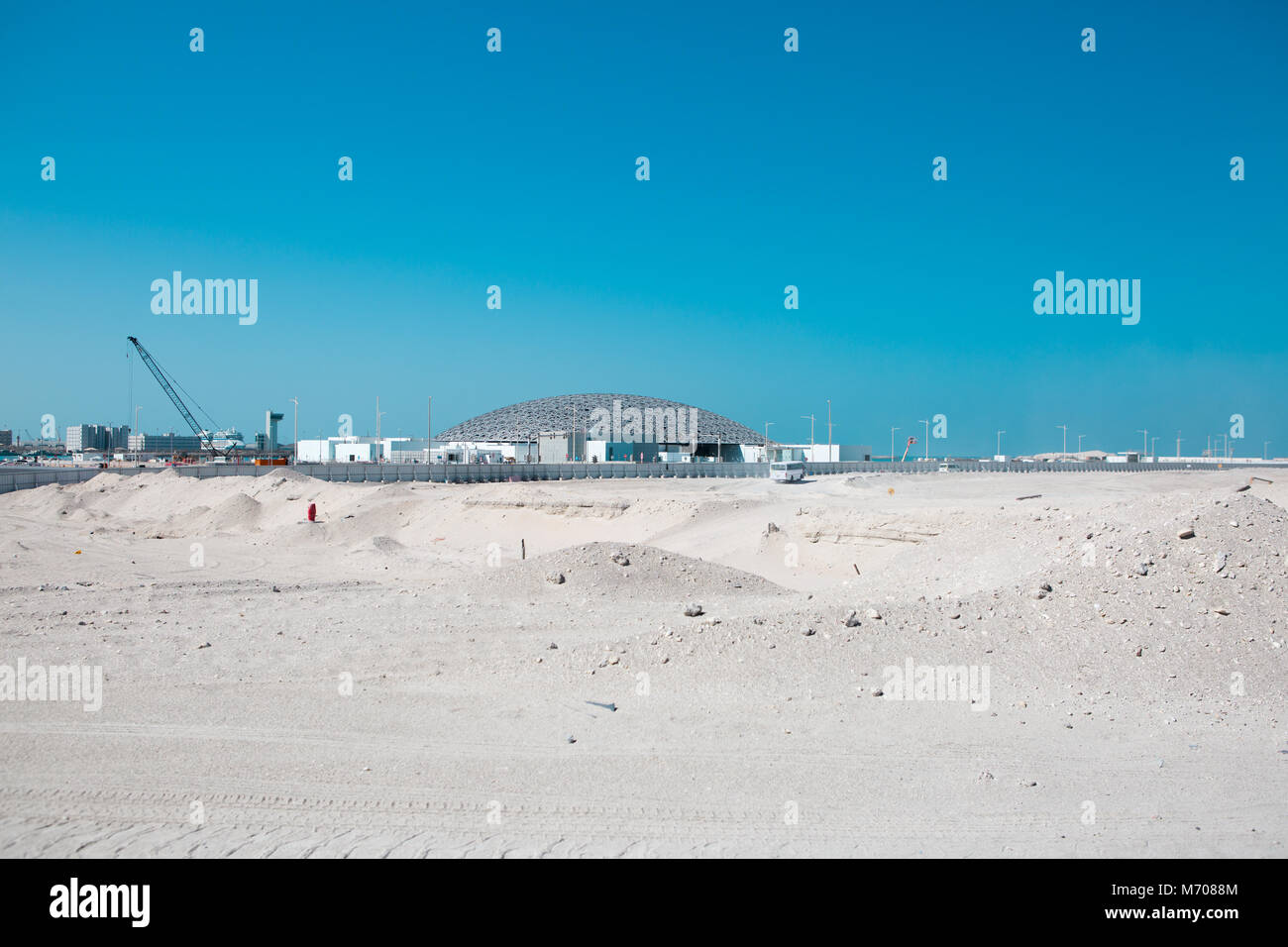 Città di Abu Dhabi Foto Stock