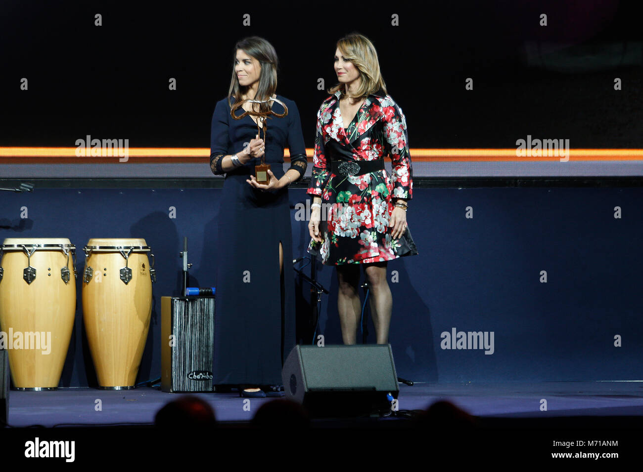 Lea Vicens durante il gala di presentazione dei cartelli della Feria de San Isidro 2018' in Madrid 07/03/2018 Credit: Gtres Información más Comuniación on line, S.L./Alamy Live News Foto Stock Lea Vicens durante il gala di presentazione dei cartelli della Feria de San Isidro 2018' in Madrid 07/03/2018 Credit: Gtres Información más Comuniación on line, S.L./Alamy Live News Foto Stock