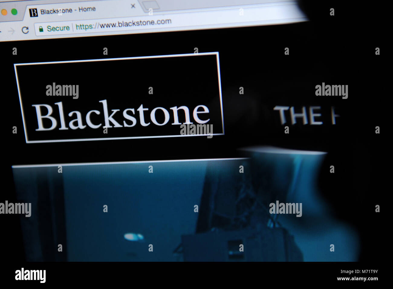 Il Gruppo Blackstone Foto Stock