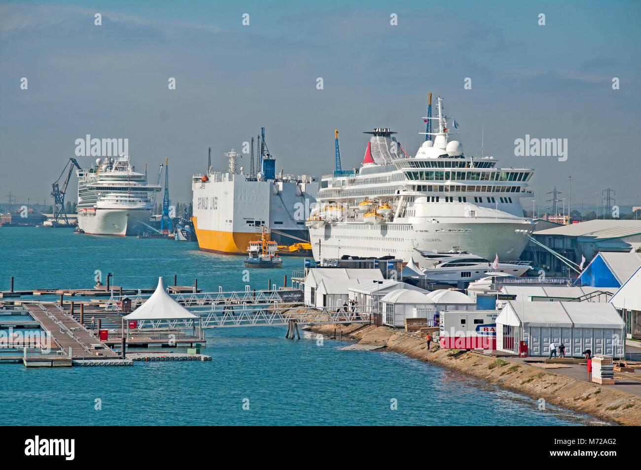 Southampton, la camicia nel Dock, Hampshire, camicie, Inghilterra, Foto Stock