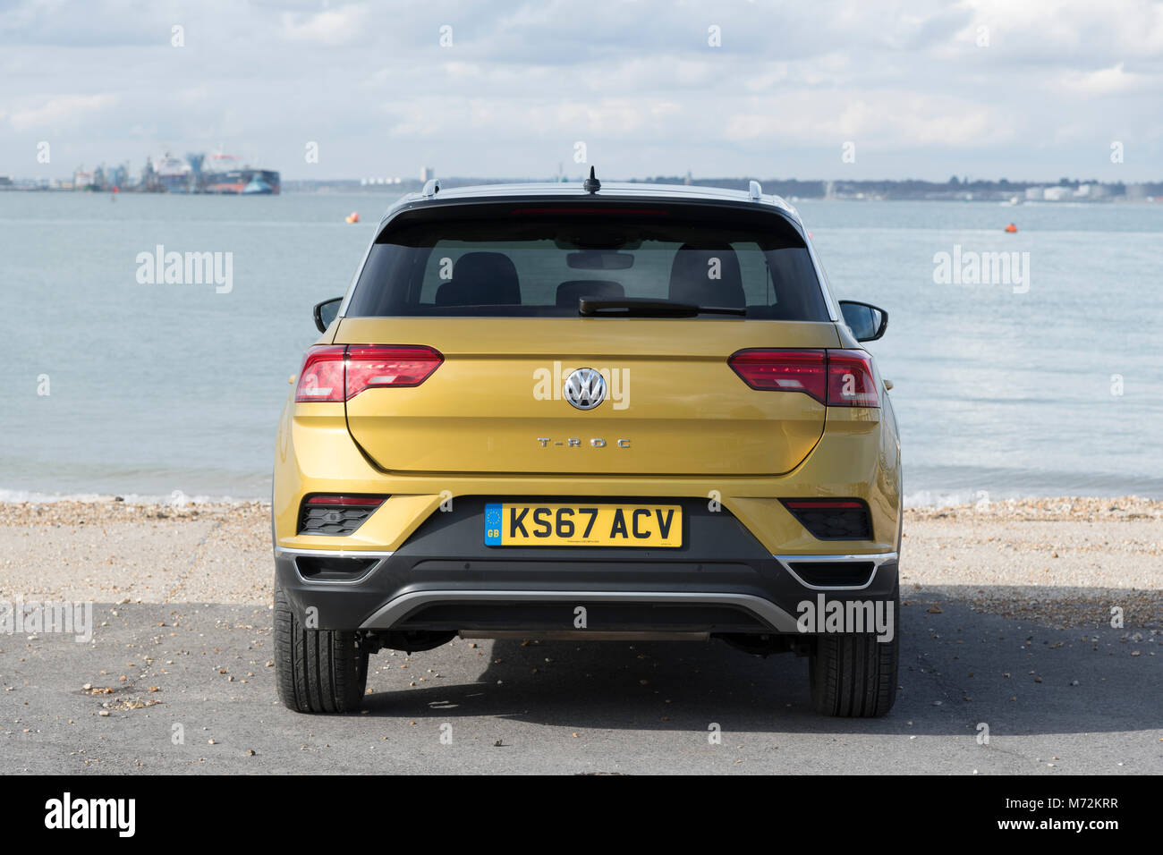 Volkswagen T-Roc Design 1.0 STI 115 PS 6SPD manuale Foto Stock