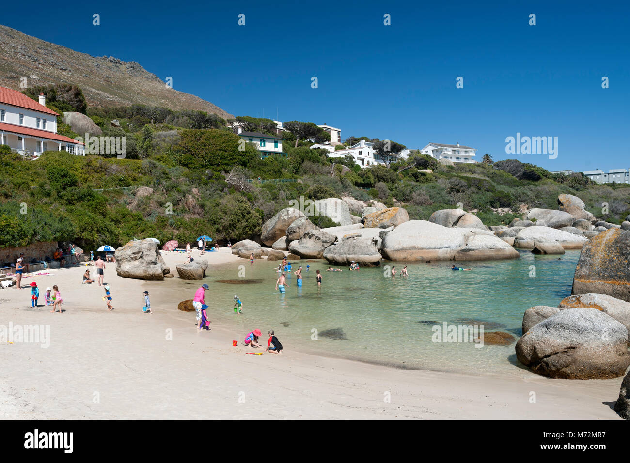 Boulders Beach a Cape Town. Foto Stock