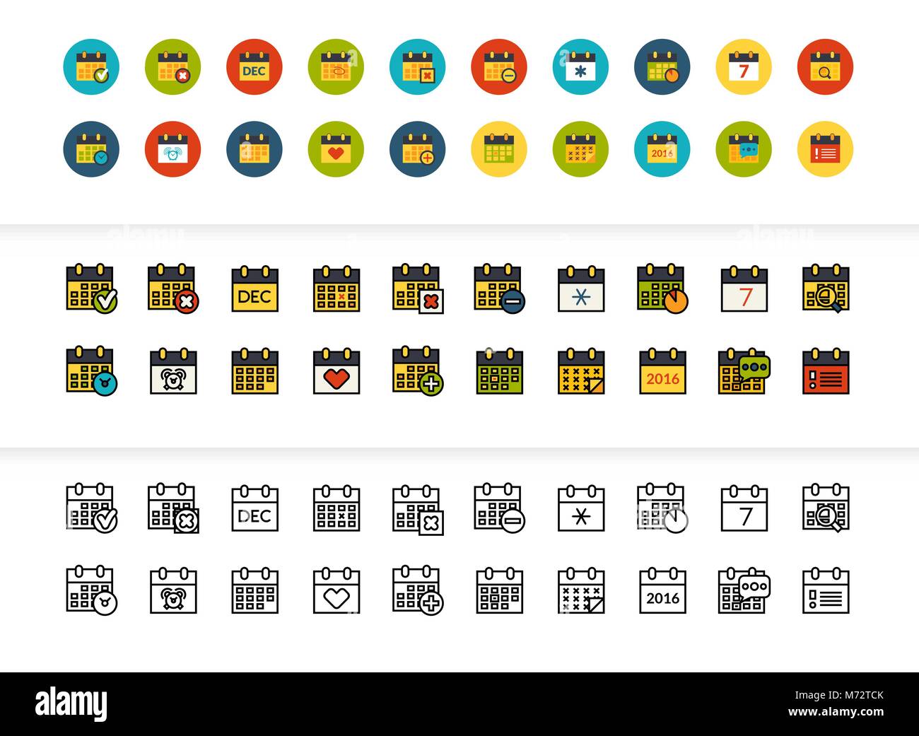 In bianco e nero e a colori delle icone di contorno, la sottile linea di corsa stile design Illustrazione Vettoriale